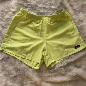 Patagonia 5” Baggies Shorts - Lime Green - Small